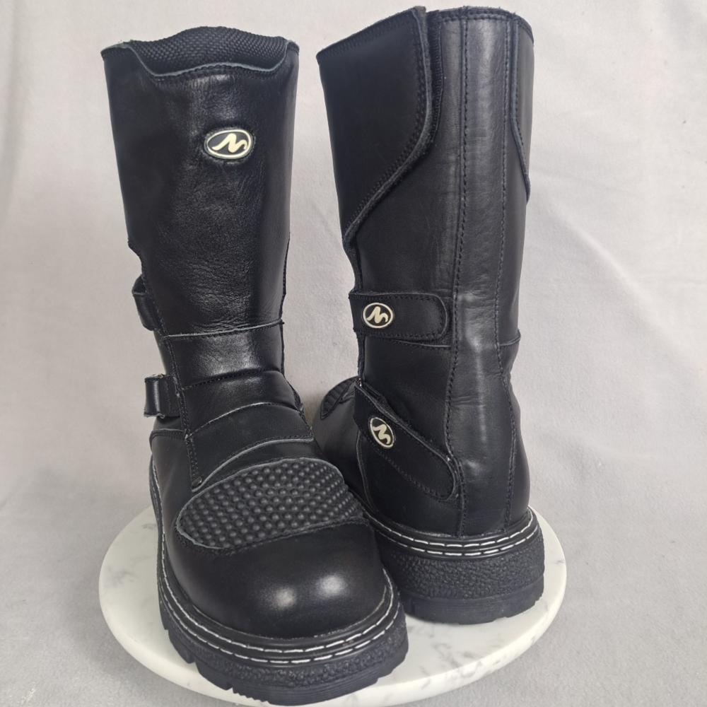 Adventure Motorcycle Motorbike Leather Touring Off-Road Boots – Size 8 & 9  NEW
